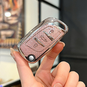 Nouveau TPU Style Shell Fob Protecteur Cas Clé Couverture pour Peugeot Citroen C1 C2 C3 C4 C5 <span class=keywords><strong>DS3</strong></span> DS4 DS5 DS6 Style - Product Image 1