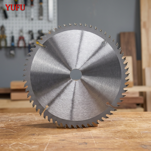 400mm Carbide Tipped White Circular Saw Blade for Aluminum <b>Cutting</b> OEM Customizable Double End Miter Saw Blade - Product Image 4