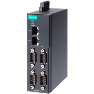 Module de communication Ethernet Moxa NPort IA5450I-G2, serveur de périphériques série à 4 ports - Product Image 2