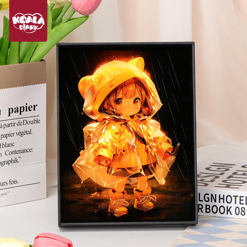 Peinture lumineuse à charger (boîte e-commerce) pour filles