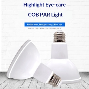 ไฟพาร์ LED แบบ COB สำหรับใช้งานข้ามประเทศ PAR20/PAR30/PAR38 ขั้ว E27 แรงดันไฟฟ้ากว้าง 18W CRI80 อายุการใช้งาน 50000 ชั่วโมง - Product Image 3