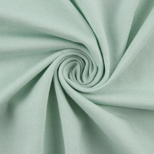 Tissu tricoté extensible de haute qualité en fibres de bambou doubles et élasthanne pour T-shirt, vente en gros - Product Image 6