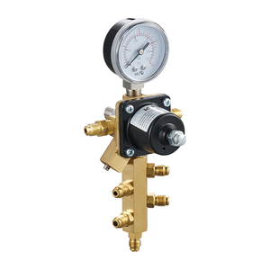 Regulador de Bebidas de Latón de Una Etapa para Máquinas de Soda y Cola, 0-230 PSI, W21.8 CGA320, Compatible con <span class=keywords><strong>Gas</strong></span> CO2/Aire/Nitrógeno, Tamaño Personalizable - Product Image 1
