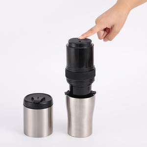 Creative Stainless Steel <b>Portable</b> <b>Coffee</b> <b>Maker</b> With Electric Grinder 350Ml For Home Camping Pour Over Use - Product Image 5