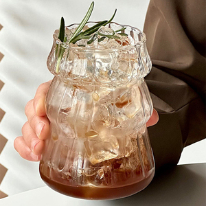 Tasse à café en verre borosilicate de style sapin de Noël, 500 ml, transparente, <span class=keywords><strong>avec</strong></span> paille, passe au micro-ondes et au lave-vaisselle - Product Image 6
