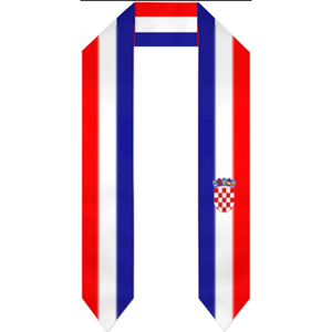 Écharpe de remise de diplôme nationale de football 2026 pour étudiants en échange d'études à l'étranger, unisexe adulte, 72 pouces de long - Product Image 3