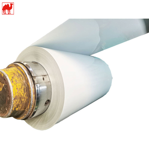 Ppgi mã màu trắng 9016 0.4mm prepainted cuộn dây thép mạ kẽm ASTM tiêu chuẩn màu tráng thép ppgl trong cuộn dây thép - Product Image 1