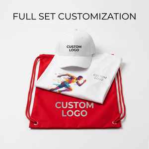 Conjunto de Camiseta y Pantalones Cortos para Maratón Sublimados Personalizados, Ligeros y Transpirables, para Clubes Deportivos y Eventos de Atletismo - Product Image 2