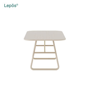 Jardín Patio Mesa de picnic Patio Bistro Villa de lujo Patio trasero Hotel Restaurante Mesa Aluminio Al Aire Libre Mesa de comedor larga - Product Image 5