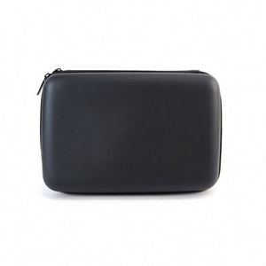 Custom PU Waterproof EVA Charger <b>Case</b> Black <b>Hard</b> <b>Shell</b> EVA Electronic Accessories Bag Travel Portable EVA Power Bank Storage Box - Product Image 2