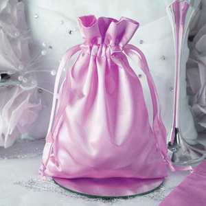 Bolsa de satén de seda morada para pelucas, con logotipo personalizado, bolsas antipolvo con cordón, embalaje para joyería, bolsas de regalo al por mayor - Product Image 2