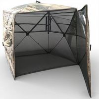 Nouvelle Tente de Chasse Camouflage 360° Transparente, Abri Quatre Saisons à Ouverture Rapide pour Observation des Oiseaux