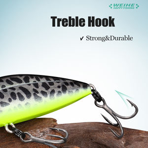 Señuelo de Pesca de Acero Inoxidable NM de 7.5 cm y 10 g con Anzuelo Triple, <span class=keywords><strong>Cebo</strong></span> Vivo Impreso, Hundimiento, para Lubina, Bagre, Río/Lago/Cueva - Product Image 4