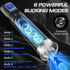 Dispositivo de Alargamiento de Pene Masculino con Pantalla Digital, Bomba de Vacío, Masturbador, Copa de Succión para Masturbación - Product Image 5