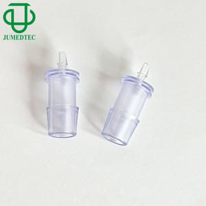 ข้อต่อพลาสติกสีน้ำเงินคุณภาพสูงแบบตรงและแบบลดขนาดสองทางชนิดมีร่อง ผลิตภัณฑ์พลาสติกทางการแพทย์ - Product Image 2