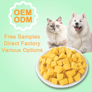 Muestras Gratis <span class=keywords><strong>de</strong></span> Alimento Natural para Gatos Liofilizado al por Mayor, Golosinas Liofilizadas para Mascotas, Yema <span class=keywords><strong>de</strong></span> Huevo - Product Image 1