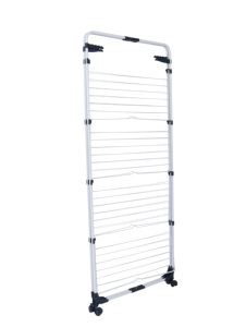 Stendibiancheria Moderno a Torre a 4 Livelli, Pieghevole, in Metallo, Portatile, per <span class=keywords><strong>Bagno</strong></span>, Direttamente dalla Fabbrica - Product Image 5