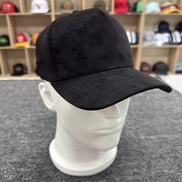 Gorras de Béisbol Personalizadas con Logotipo y Parche Metálico, 5 Paneles, Visera Curva, Estilo Urbano, Estructuradas, Lisas, de Gamuza