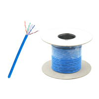 Câble Ethernet LAN CAT6 UTP 3 paires 4 paires 23AWG 0,5 mm CCAB solide 8 conducteurs gaine PVC 305 m Communication