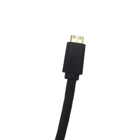 Cable HDTV chapado en oro 4K 60Hz, 1M, 2M, 3M, 2,1, para monitor, proyector, ordenador, reproductor de DVD con chaqueta de PVC, 2M,