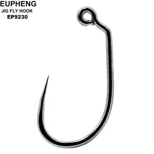 Meilleure collection d'hameçons à mouche sans ardillon, nymphes et pupes sèches, hameçons de compétition en carbone haute résistance 9230 # 10-18 B10 - Product Image 4