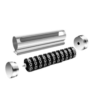 Aluminum Alloy Temporary Parking Sign With Roller Dial Hidden Car Relocation Number Plate Creative Metal Design - Product Image 3