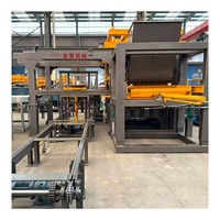 Ligne de production de briques creuses en béton automatique HF18 sans palette, machine à fabriquer des pavés de chantier