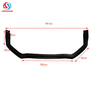 Accessori Auto Honghang, Labbro Anteriore in Carbonio per <span class=keywords><strong>Subaru</strong></span> <span class=keywords><strong>Wrx</strong></span>, Spoiler Paraurti Anteriore per Modelli 2015-2019 - Product Image 2