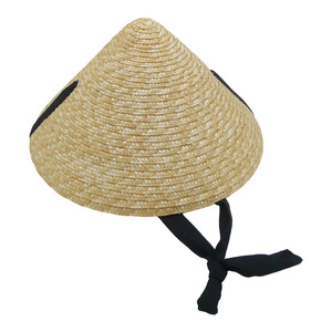 FOCUS Custom Eco-Friendly Straw Promotional Silk Screen Printed Custom Design Foldable Flat Brim Buckle Closure Lightweight Cap