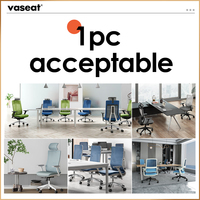 Chaise de bureau ergonomique à dossier haut en tissu maillé marocain haut de gamme avec mécanisme pivotant et accoudoirs gris (nouvelle) Fabrication