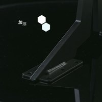 Pieds en forme de couteau en métal minimalistes pour pieds de support de meubles modernes pour armoires de chambre à coucher de salle de bain canapé pour hôtels appartements