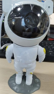 Proiettore Astronauta, <span class=keywords><strong>Luce</strong></span> Notturna con Proiezione di Stelle e <span class=keywords><strong>Spazio</strong></span>, Telecomando e Timer, Luci LED - Product Image 3