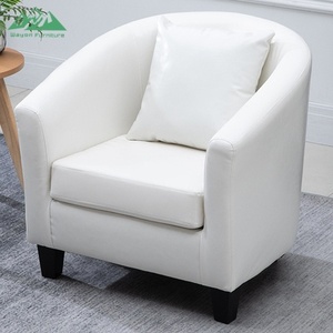 Set di Poltrona Accent in Velluto Teal Wayon, Comoda Poltrona Lounge con <span class=keywords><strong>Schienale</strong></span> <span class=keywords><strong>Alto</strong></span> e Tavolino Laterale per Angolo Lettura in Soggiorno - Product Image 1