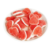 OEM Fruitig Aroma Hartvormige Kauwgommetjes met Cadeauverpakking voor Valentijnsdag