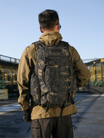 Sac à dos tactique de survie unisexe Oxford imperméable MOLLE camouflage pour trekking, protection et activités de plein air, randonnée, chasse 36-56L