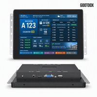 7/10.1/13.3/15.6/21.5 Inch Flush Mount Capacitive Touch Screen Monitor 10-Point precision agriculture sensor gateway