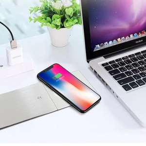 โต๊ะสำนักงาน Flushed ติดตั้งสากลพลังงานไฟฟ้าชาร์จไร้สายเลื่อนซ็อกเก็ตไฟฟ้าตาราง - Product Image 6