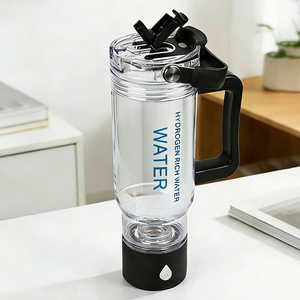 Bouteille d'<span class=keywords><strong>eau</strong></span> hydrogénée portable OEM ODM 4000ppb 750ml SPE PEM pureté >99,99% pour voiture, bureau, extérieur, camping, voyage, sport - Product Image 5