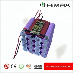Himax 36V 8Ah personnalisé 18650 6S 18Ah Li ion batterie <span class=keywords><strong>10S4P</strong></span> 3.7V 2000mAh Li-ion batterie cellule Rechargeable batterie au Lithium - Product Image 4