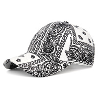 Chapeau de soleil d'été pour femmes, casquette de baseball brodée à la main imprimée de fleurs Paisley, popeline Oxford, motifs Argyle, vente en gros