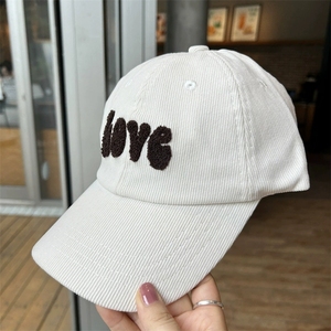 Universel Hiver Chaleur 100% Velours Côtelé Matériel Usine Extérieur Mode Serviette Brodé Logo Baseball Chapeau - Product Image 2