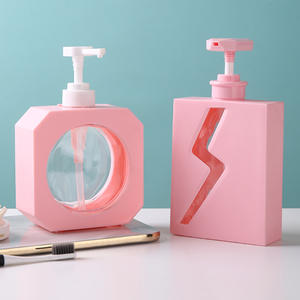 Botella de Plástico Vacía para Loción MU con Cabezal de Bomba de Varilla Larga para Gel de Ducha y Champú - Product Image 4