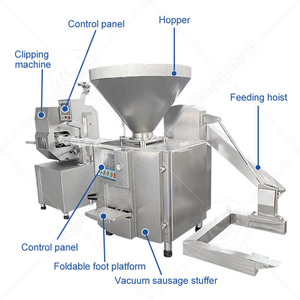 Macchina Commerciale Quantitativa per il Riempimento di Salsicce Sottovuoto: Prodotto per Salsicce di Maiale, Hot Dog, Manzo, Enema, Ration, Salsicce Ripiene - Product Image 2