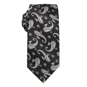 Cheap Polyester Wholesale Neckties From Tie Manufacturers High Quality Ties For Men Business Black Ties For Boys