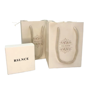 Sacs en papier personnalisés Boutique de cadeaux avec logo Shopping Customshopping - Product Image 1