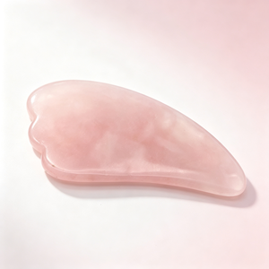Outil de massage pour la sculpture et le polissage du <span class=keywords><strong>jade</strong></span> chinois <span class=keywords><strong>Guasha</strong></span> en quartz rose naturel - Product Image 2