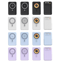 Chargeur sans fil magnétique mini portable OEM 10000mAh, alimentation mobile, type-C PD 22.5W, charge rapide