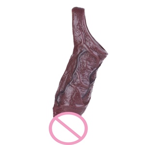 Extensor de Pene SXXY de 17 cm de Longitud, Condón Reutilizable, Funda Gruesa para Pene, Condón para Retrasar la Eyaculación, Potenciador de la Estimulación para Parejas, Juguetes Sexuales - Product Image 6