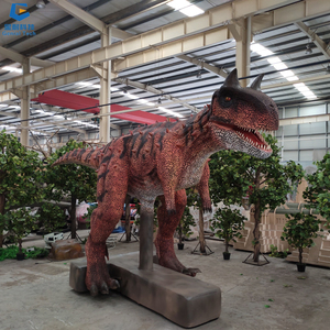 Sgad083 ngoài trời Jurassic Chủ Đề Khủng Long công viên còn sống <span class=keywords><strong>animatronic</strong></span> Brachiosaurus đi Bộ khủng long để bán - Product Image 6