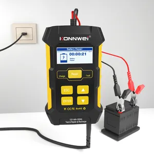 Fully-Automatic Smart Charger KONNWEI KW510 12V 5A Car Battery Charger Battery Maintainer Battery Desulfator